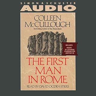 The First Man in Rome Audiolibro Por Colleen McCullough arte de portada