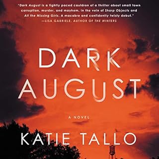 Dark August Audiolibro Por Katie Tallo arte de portada