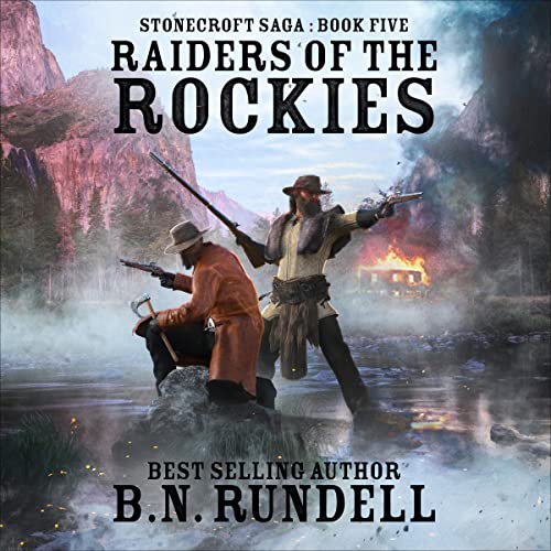 Raiders of the Rockies Audiolibro Por B.N. Rundell arte de portada