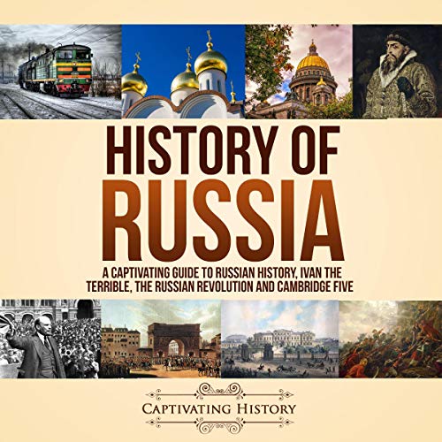 History of Russia Audiolibro Por Captivating History arte de portada