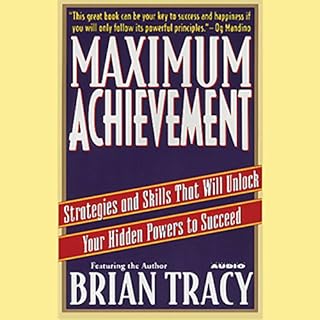 Maximum Achievement Audiolibro Por Brian Tracy arte de portada