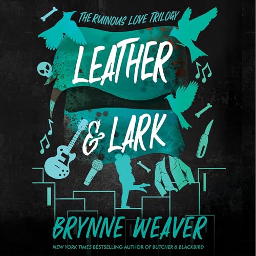 Leather & Lark Audiolibro Por Brynne Weaver arte de portada