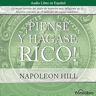 Piense y hagase rico [Think and Grow Rich] Audiolibro Por Napoleon Hill arte de portada