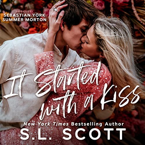 It Started with a Kiss Audiolibro Por S.L. Scott arte de portada