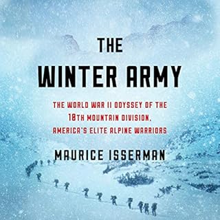 The Winter Army Audiolibro Por Maurice Isserman arte de portada