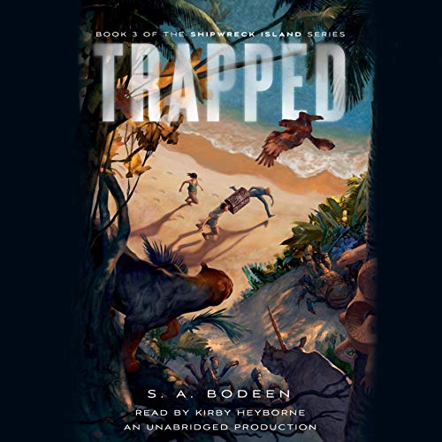 Trapped Audiolibro Por S. A. Bodeen arte de portada