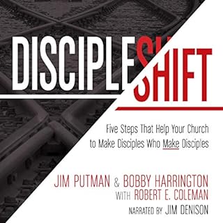 DiscipleShift Audiobook By Jim Putman, Bobby Harrington, Robert E. Coleman cover art