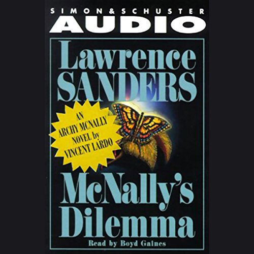 Lawrence Sanders' McNally's Dilemma Audiolivro Por Vincent Lardo capa