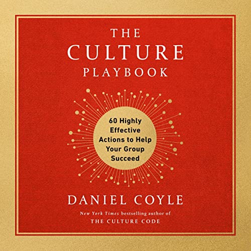 The Culture Playbook Audiolivro Por Daniel Coyle capa