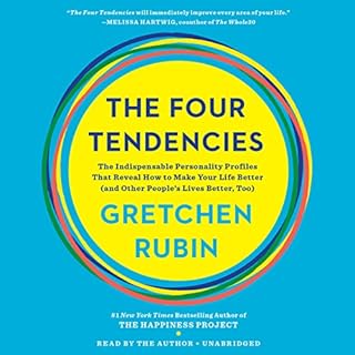 The Four Tendencies Audiolibro Por Gretchen Rubin arte de portada