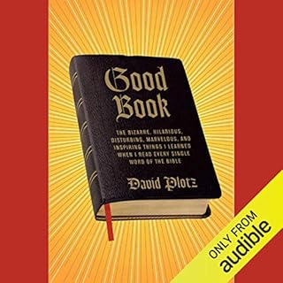 Good Book Audiolibro Por David Plotz arte de portada