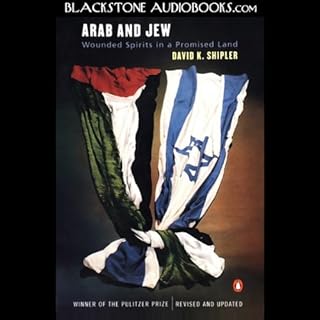 Arab and Jew Audiobook By David K. Shipler cover art