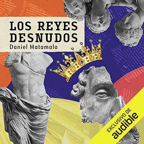 Diseño de la portada del título Los reyes desnudos