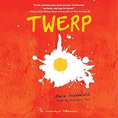 Twerp Audiolibro Por Mark Goldblatt arte de portada