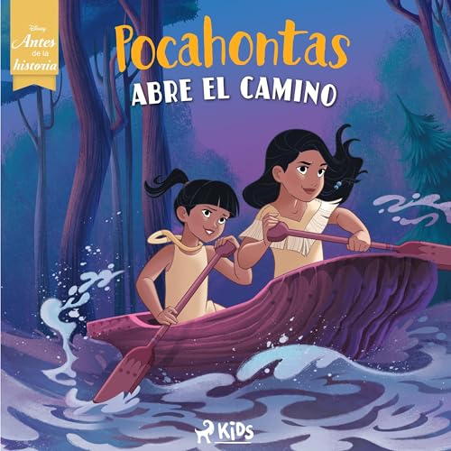 Pocahontas abre el camino Audiolibro Por Disney, Nereida Sologuren Martín arte de portada