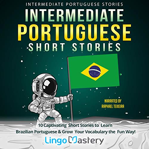 Intermediate Portuguese Short Stories Audiolivro Por Lingo Mastery capa