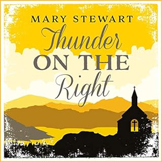 Thunder on the Right Audiolibro Por Mary Stewart arte de portada