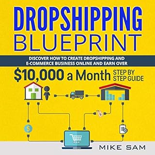 Dropshipping Blueprint Audiolibro Por Mike Sam arte de portada