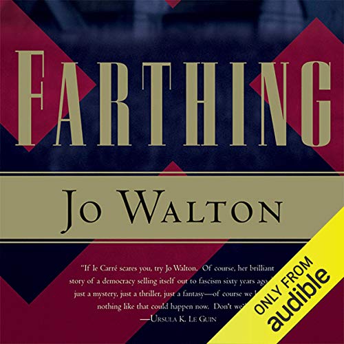 Farthing Audiolibro Por Jo Walton arte de portada