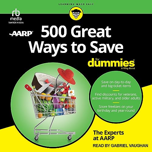 『500 Great Ways to Save for Dummies』のカバーアート