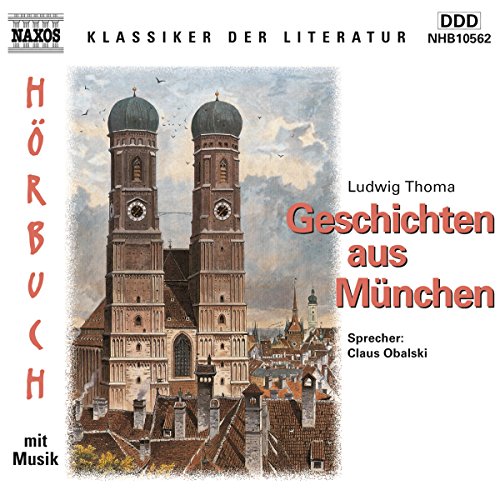 Geschichten aus München Audiolibro Por Ludwig Thoma arte de portada