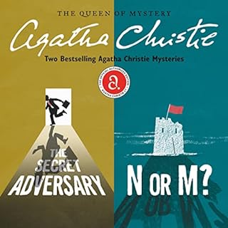 The Secret Adversary & N or M? Audiolibro Por Agatha Christie arte de portada