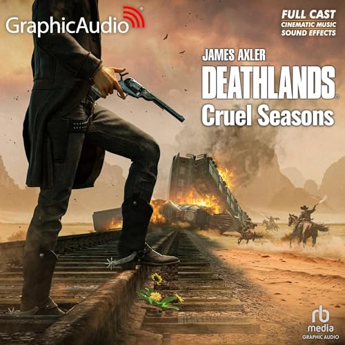 Diseño de la portada del título Cruel Seasons (Dramatized Adaptation)