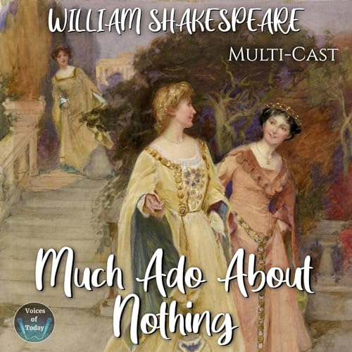 Much Ado About Nothing Audiolibro Por William Shakespeare arte de portada