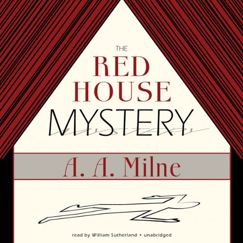 The Red House Mystery Audiolibro Por A. A. Milne arte de portada