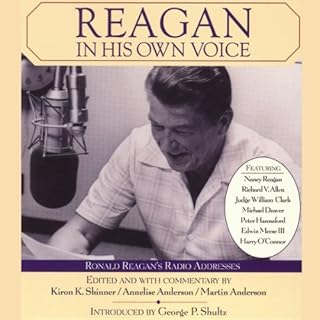 Reagan in His Own Voice Audiolibro Por Ronald Reagan arte de portada