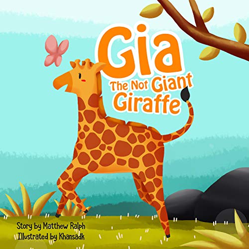 Gia the Not Giant Giraffe cover art