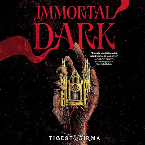 Immortal Dark Audiolibro Por Tigest Girma arte de portada