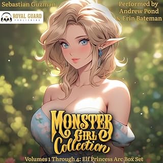 Monster Girl Collection Volumes 1 Through 4 Audiolibro Por Sebastian Guzman arte de portada