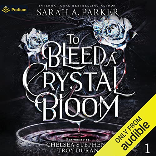 Diseño de la portada del título To Bleed a Crystal Bloom