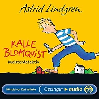 Kalle Blomquist Meisterdetektiv. Hörspiel Titelbild