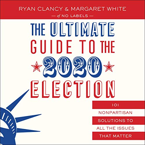 Diseño de la portada del título The Ultimate Guide to the 2020 Election