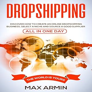 Dropshipping Audiolibro Por Max Armin arte de portada