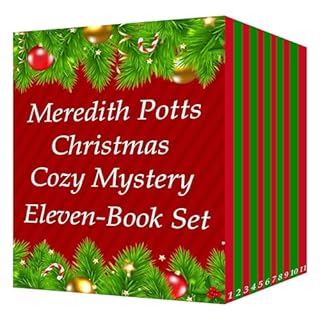 Meredith Potts Eleven-Book Christmas Cozy Mystery Set Audiolibro Por Meredith Potts arte de portada