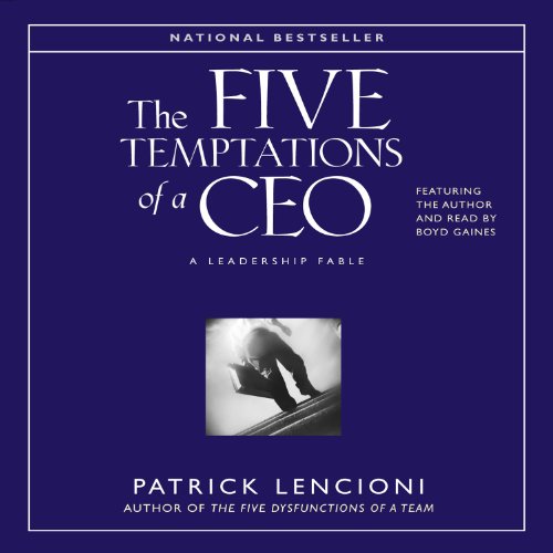 The Five Temptations of a CEO cover art