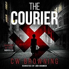 The Courier Audiolibro Por CW Browning arte de portada