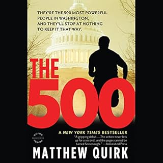 The 500 Audiolibro Por Matthew Quirk arte de portada