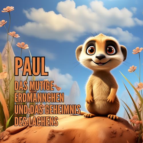 Paul, das mutige Erdmännchen und das Geheimnis des Lachens–für Kinder ab 3 Jahre [Paul, the Brave Meerkat and the Secret of Laughter—For Children Aged 3 and Over] Audiolibro Por Jonathan Weber, Rick Munkes arte de portada