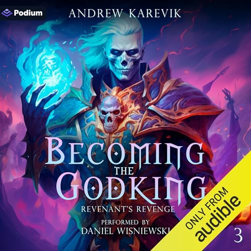 Becoming the Godking Audiobook By Andrew Karevik cover art