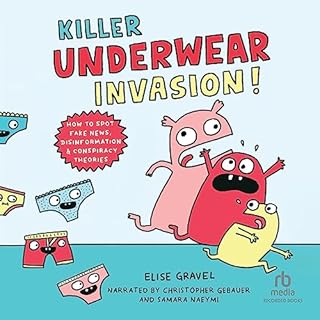 Killer Underwear Invasion! Audiolibro Por Elise Gravel arte de portada