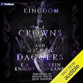 Kingdom of Crowns and Daggers Audiolibro Por K.A. Knight, Erin O'Kane arte de portada