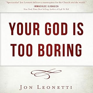 Your God Is Too Boring Audiobook By Jon Leonetti cover art