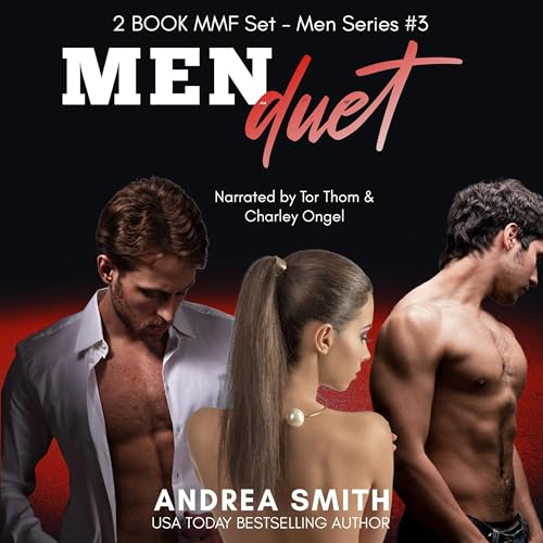 Page de couverture de Men Duet: 2-Book MMF Set