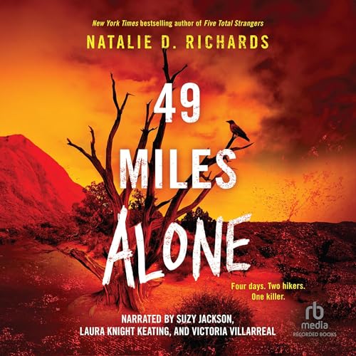 49 Miles Alone Audiolibro Por Natalie D. Richards arte de portada