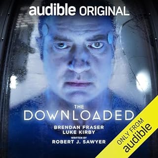 The Downloaded Audiolibro Por Robert J. Sawyer arte de portada