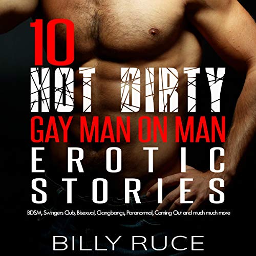 Page de couverture de 10 Hot Dirty Gay Man on Man Erotic Stories